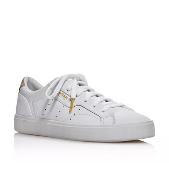 adidas Shoes - Adidas Women's Sleek Low Top Leather Sneakers